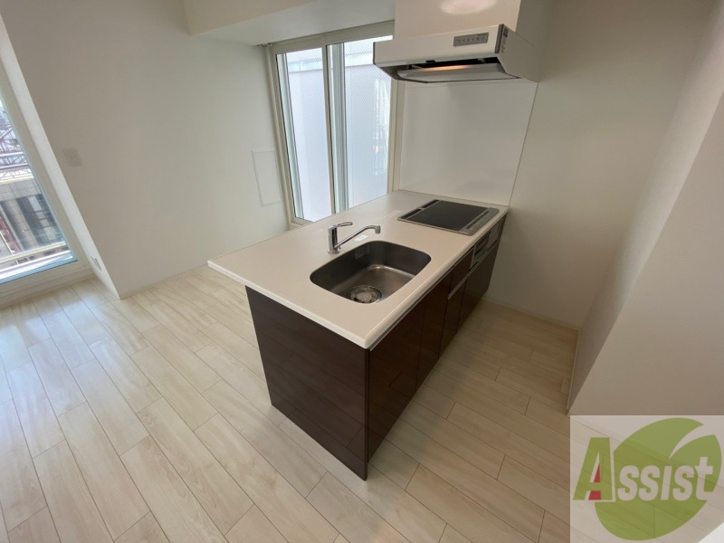 キッチン　キッチンはスペースも広々していて使いやすそうですよ！