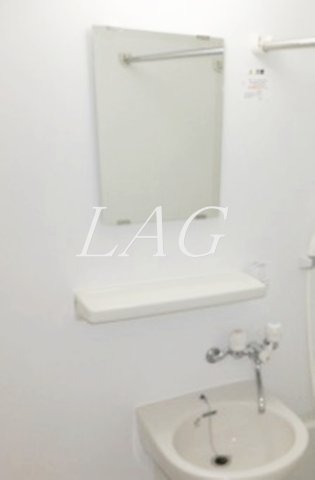 洗面設備　洗面台です。