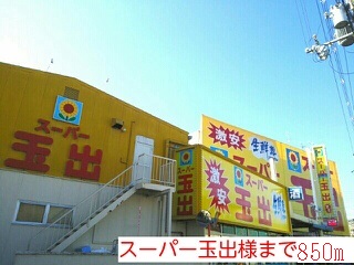 スーパー　スーパー玉出様（スーパー）まで850m