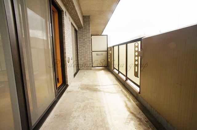 バルコニー　広々としたバルコニー♪