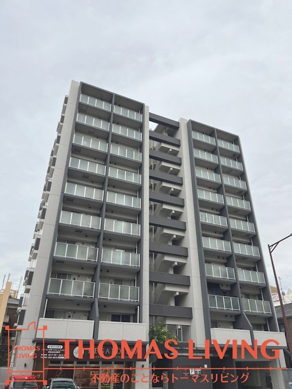 建物外観　デザイナーズ賃貸。外観写真。