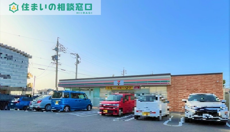 コンビニ　セブンイレブン岡崎竜美西店（コンビニ）まで414m