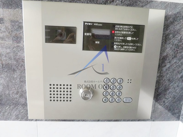 セキュリティ　オートロックです。