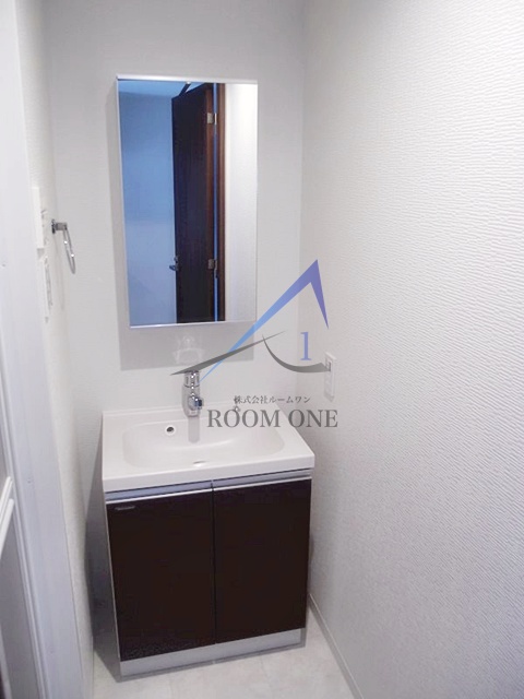 洗面設備　洗面台です。