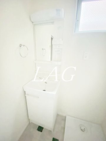 洗面設備　洗面台です。