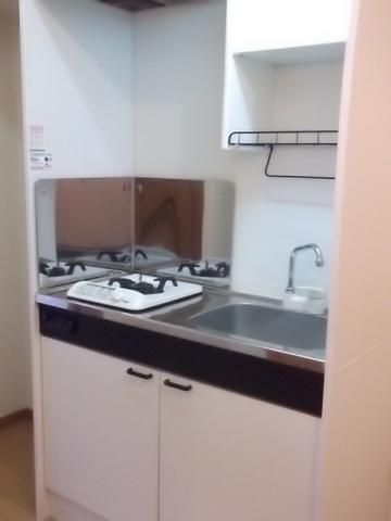 キッチン　オシャレな外観・内観！インターネット設備有