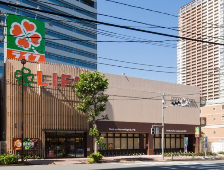 スーパー　ライフ東五反田店（スーパー）まで496m