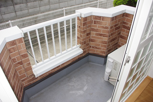 バルコニー　バルコニーがあります