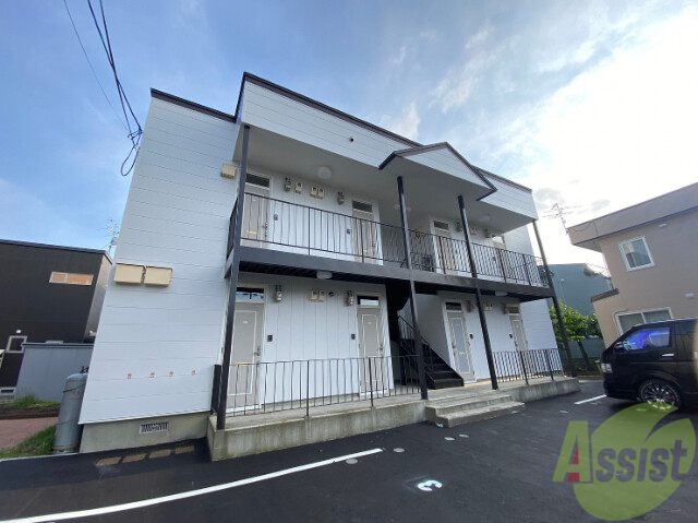 建物外観　札幌市北区篠路九条「ＦＣＦａｒｎｅｓｔ篠路」