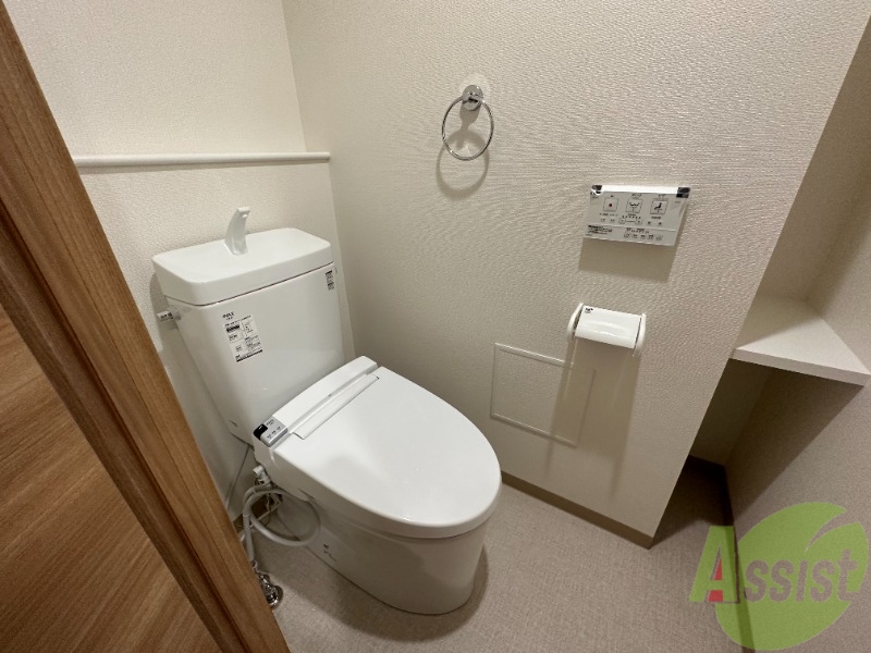 トイレ　トイレはウォシュレット機能付き。シャワートイレは日本の宝。