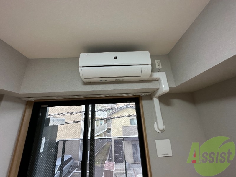 その他設備　エアコンが設置済みです。入居後すぐに使用できます。