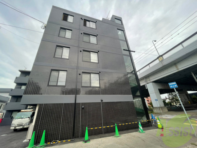 建物外観　札幌市東区北三十四条東「メニーズコート新道東タワー」