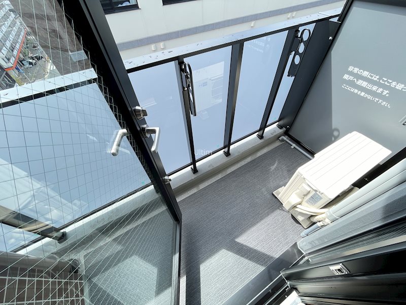 バルコニー　同タイプのお部屋です