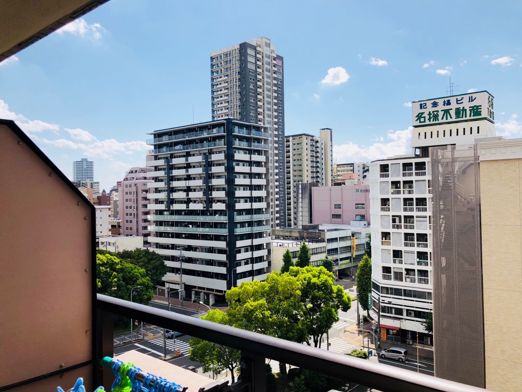 バルコニー　眺望