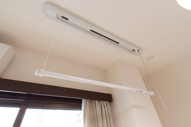 その他設備　室内干し器具完備。