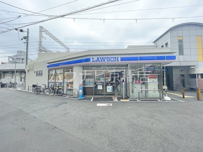 コンビニ　ローソン京阪野江駅前店（コンビニ）まで102m
