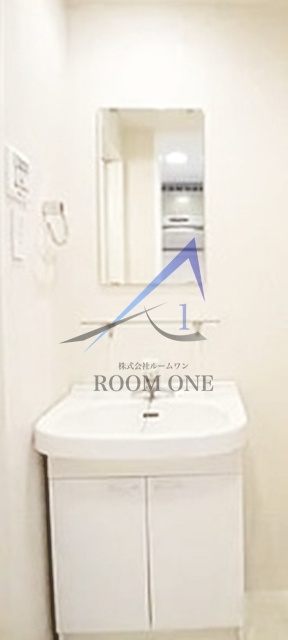 洗面設備　洗面台です。