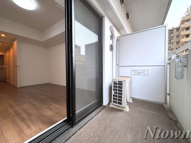 バルコニー　落ち着いた時間を過ごせるバルコニーです