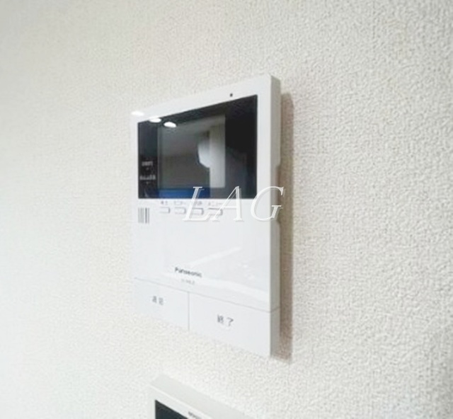 セキュリティ　モニター付きインターフォンです。