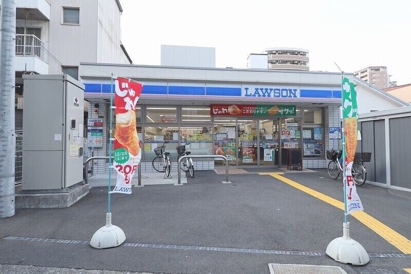 コンビニ　ローソン東上町店（コンビニ）まで206m