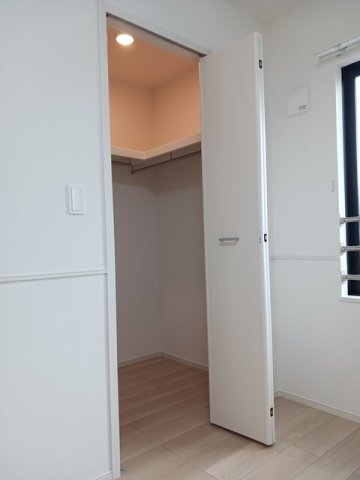 収納　大きなスペースがあり、収納には困りません