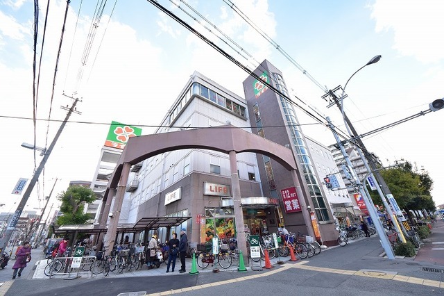 スーパー　ライフ　崇禅寺店（スーパー）まで172m