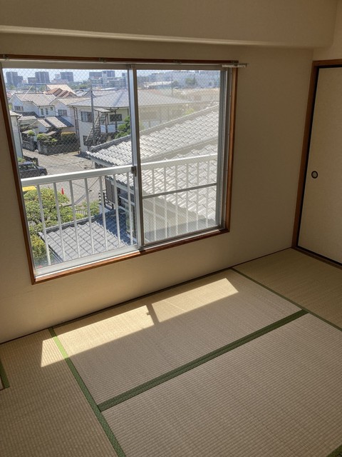 眺望　和室から