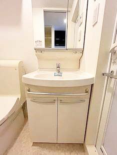 洗面設備　★収納付き、独立洗面台★