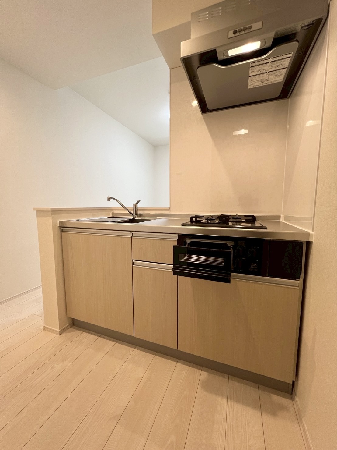 キッチン　キッチン2口ガスコンロ