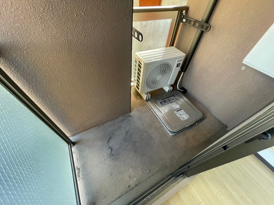 バルコニー　※別部屋の写真です