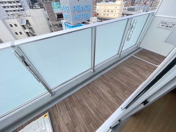 バルコニー　※別部屋の写真です
