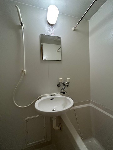 洗面設備　広い洗面スペース