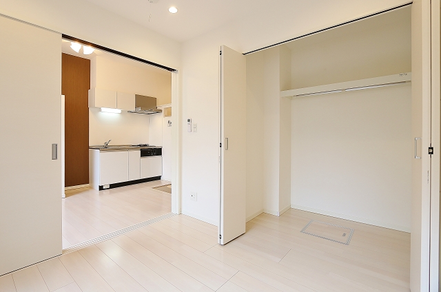 収納　収納スペースも広々