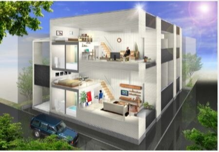 建物外観　人気のロフトデザイナーズシリーズです