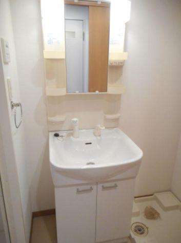 洗面設備　スワンズ難波パークビュー　独立洗面化粧台