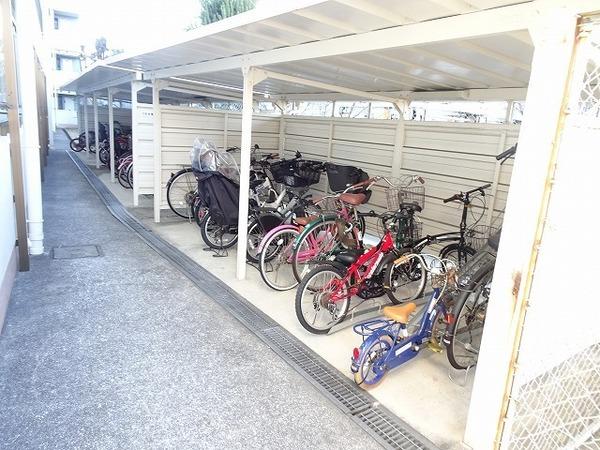 その他共有部分　自転車置き場！