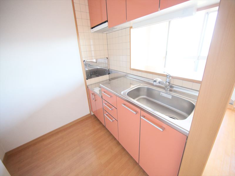 キッチン　カウンターキッチン　ガスコンロ設置可