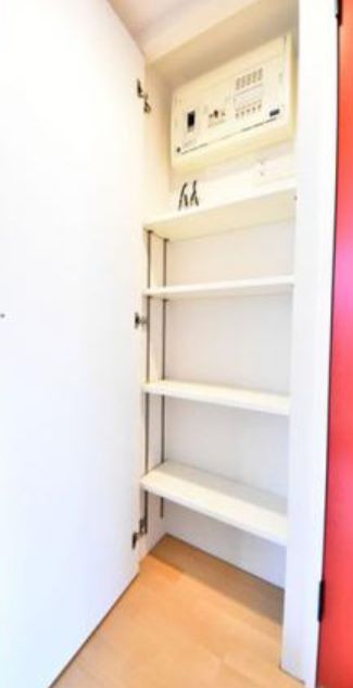 収納　ちょっとした収納スペースも充実しています