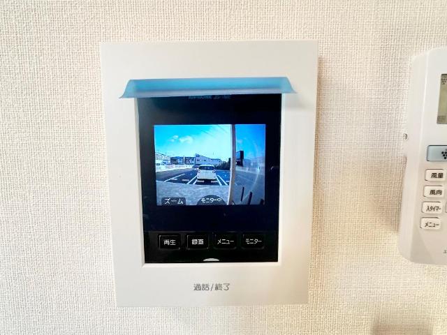 セキュリティ　カメラ付インターホン（イメージ）