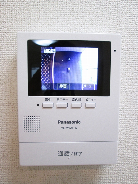 セキュリティ　モニター付インターホン
