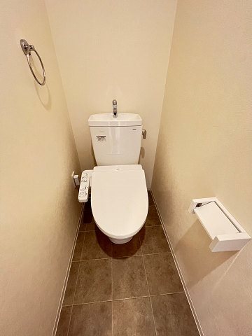 トイレ　ゆったりとした空間のトイレです