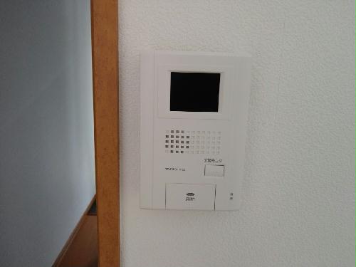 セキュリティ　モニターホン設置