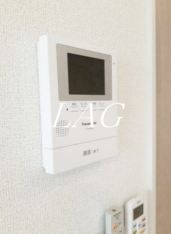 セキュリティ　モニター付きインターホンです。