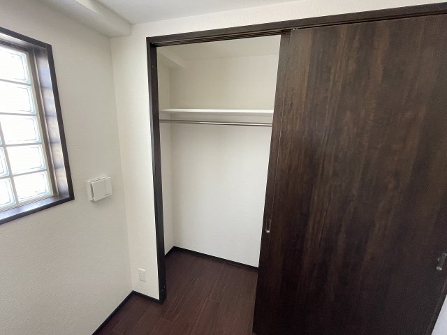 収納　ゆったりとした玄関です