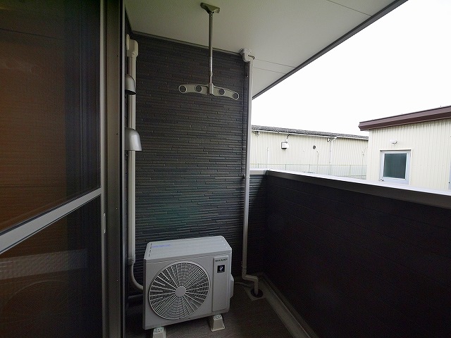 バルコニー　バルコニー付きです