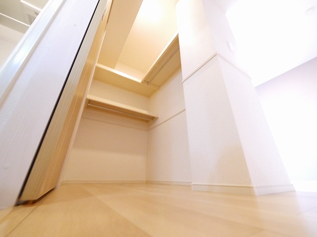 収納　大きなスペースがあり、収納には困りません