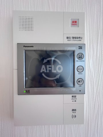 セキュリティ　プレジオ松屋町　TVモニター付きインターホン