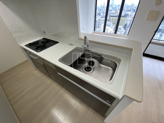 キッチン　アルグラッド ザ・タワー心斎橋　システムキッチン