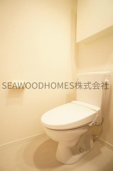 トイレ　温水洗浄便座で冬もひんやりしません。