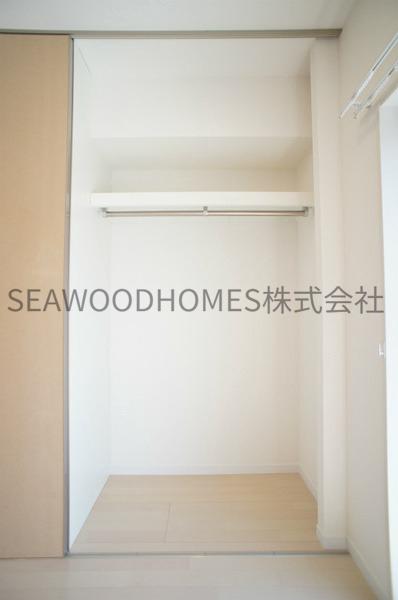 収納　収納広々！２段構造でデッドスペースを作りません。